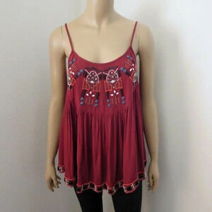 Abercrombie Jewel Embellished Swing Tank Top